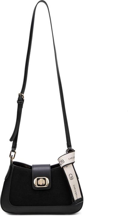 Actual product image Chrisbella Damen Schultertasche - Modell Aurelia Lux - 100% Polyurethan - 29.0 X 8.0 X 17.0 Cm