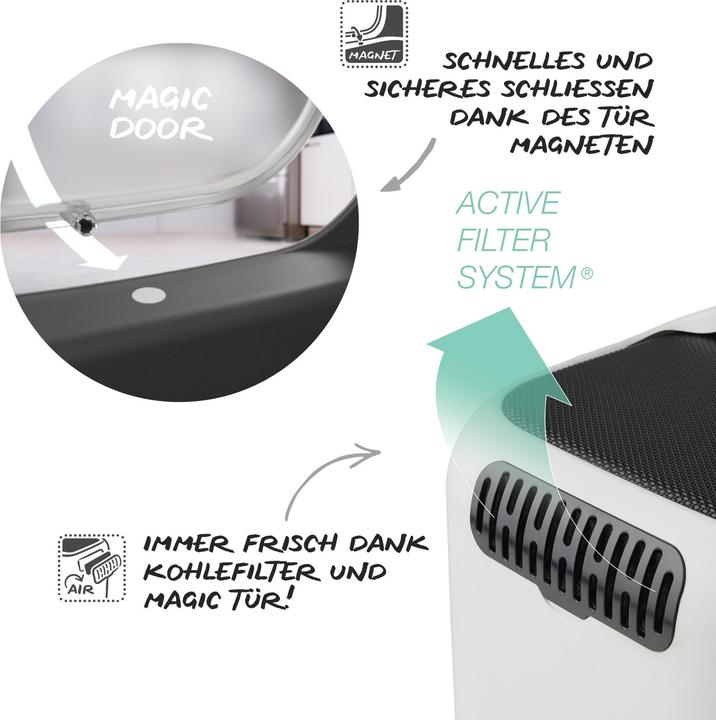 Image du produit Rotho Biala (Bac à litière fermé)