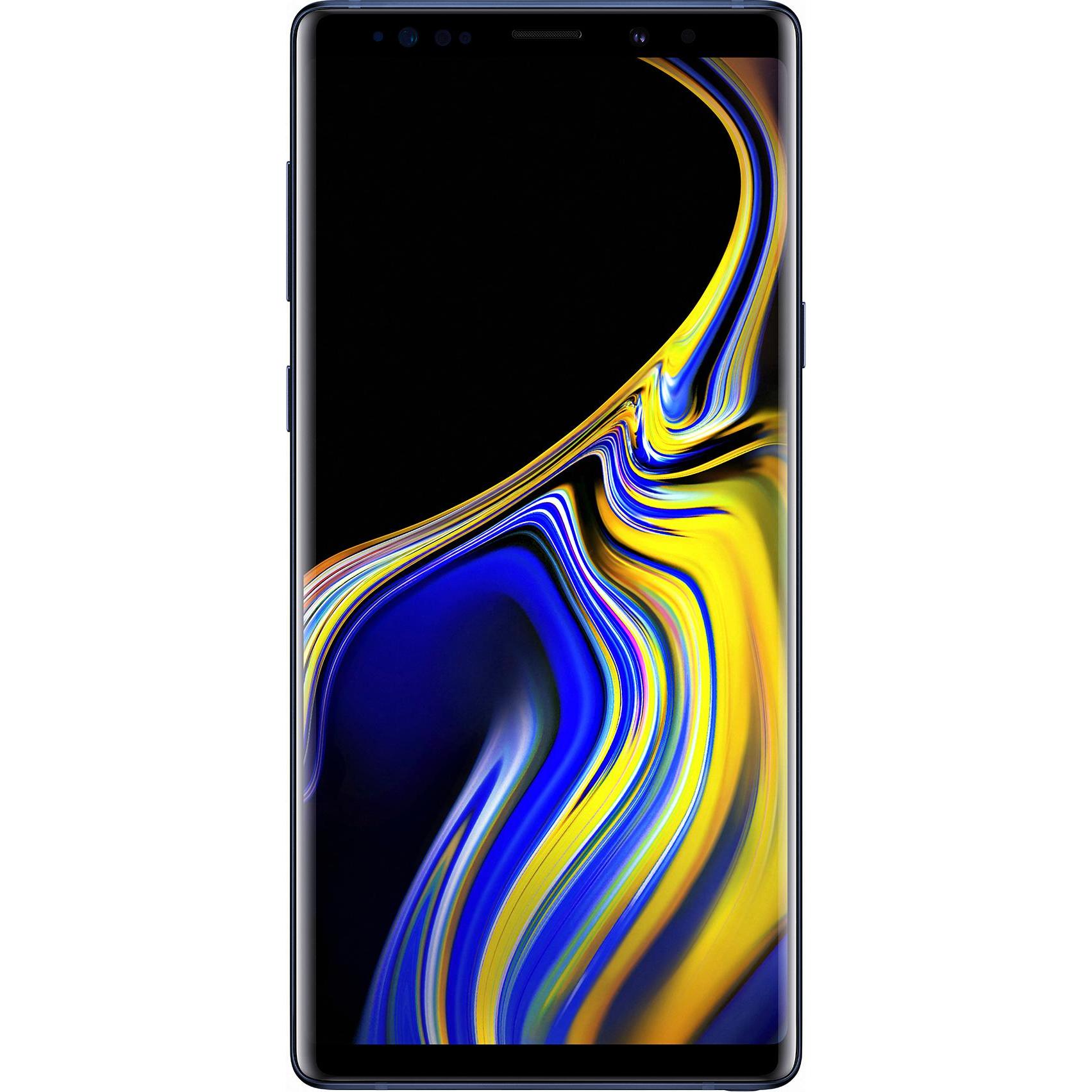 Samsung Galaxy Note 9 EU (128 GB, Ocean Blue, 6.40", Hybrid Dual SIM, 4G), Smartphone, Blau