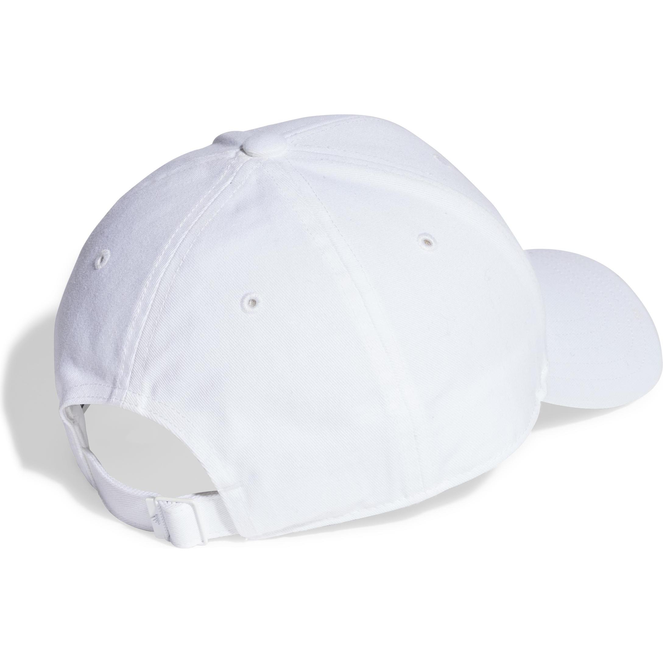 Thumbnail - adidas, Herren, Cap, Baseball Cap Cotton Twill, Weiss, (S, M)