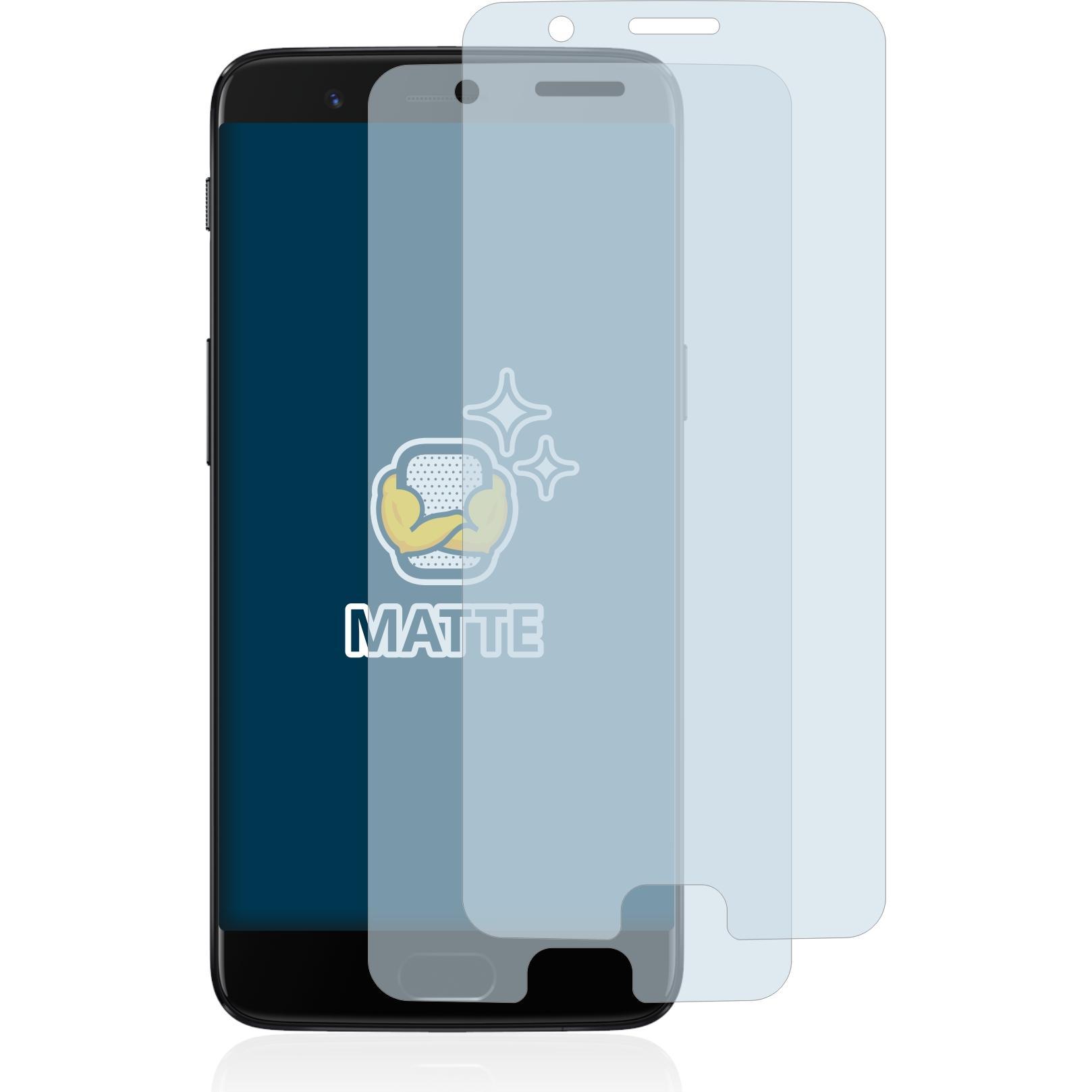 Thumbnail - BROTECT Entspiegelungs-Schutzfolie Displayschutz Matt (2 Stück, OnePlus 5), Smartphone Schutzfolie, Grau
