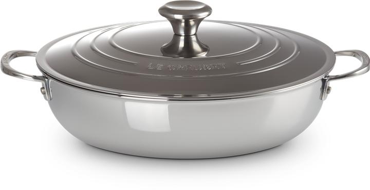 Produktbild Le Creuset 3-ply Plus (30 cm, Bräter + Schmortopf, Edelstahl)