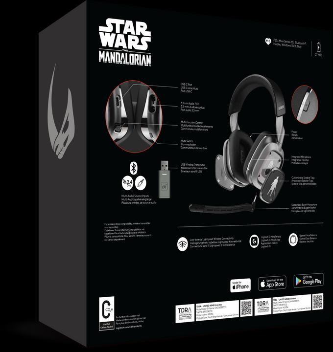 Immagine prodotto Logitech G A40TR (Senza fili, Cablato)