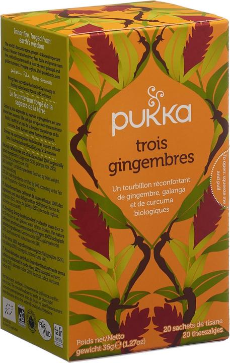 Image du produit Pukka Trois gingembres (36 g)