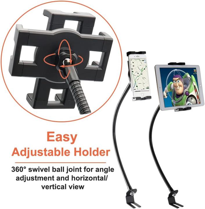 Actual product image Oilcan Sitzschienen Tablet- und Handyhalterung mit Schwanenhals