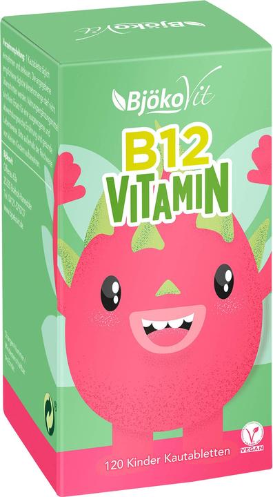 Image du produit BjökoVit Comprimés à mâcher de vitamine B12 pour enfants (120 pièce(s), Cachets, 39.70 g)