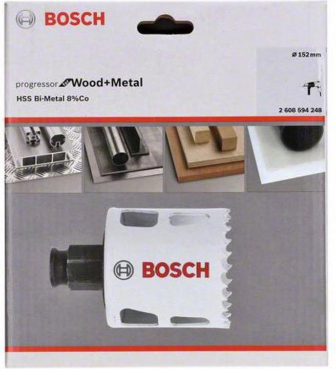 Immagine prodotto Bosch Professional Zubehör Sega a tazza Progressor per legno e metallo. 152 mm (152 mm)