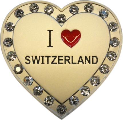 Sellmer Magnet Switzerland I love Switzerland