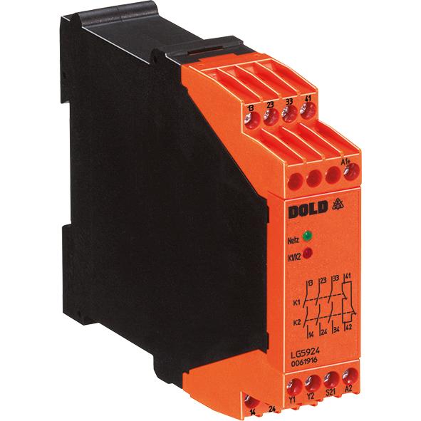 Dold Modulo di arresto di emergenza LG5924.02/61 AC50/60HZ 230V, Relais