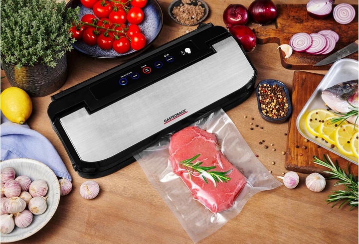 Produktbild Gastroback Vakuumiergerät BASIC 46009 Schwarz/Silber
