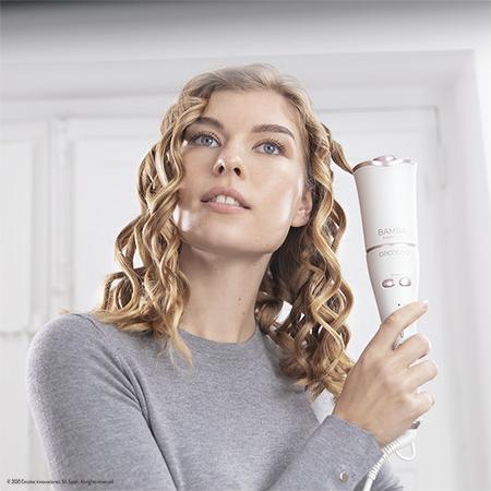 Actual product image Cecotec Automatic Hair Curler Bamba Surfcare 800 Magic Waves Pro with Keratin Coating and Argan Oil Real Ion