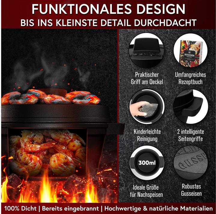 Produktbild Gusskönig Mini Dutch Oven Set