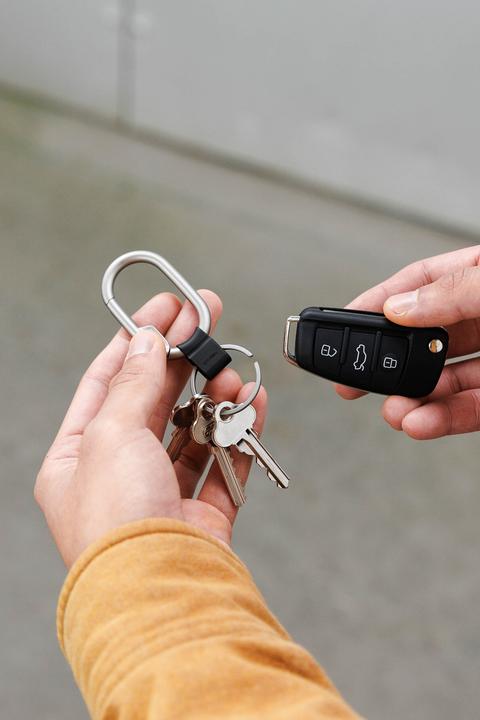 Image du produit Orbitkey Clip Mini -avainlenkki, hopea