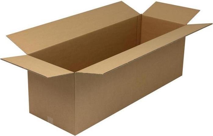 Actual product image Transpak Folding carton 2-wall dimensions 1200x400x400mm quality 2.70BC brown brown (10x)