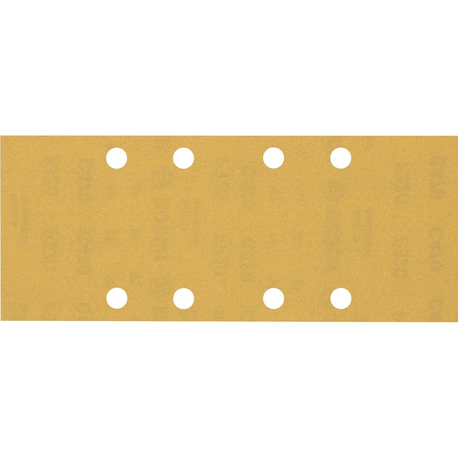 Bosch Professional Zubehör, Schleifmittel, EXPERT C470 Schleifpapier mit 8 Löchern für Schwingschleifer, 93 x 230 mm, G ...