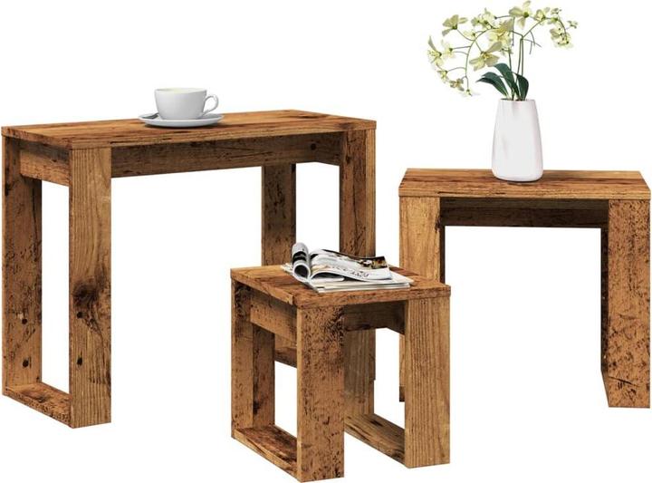 Reclaimed wood look, Wood colour