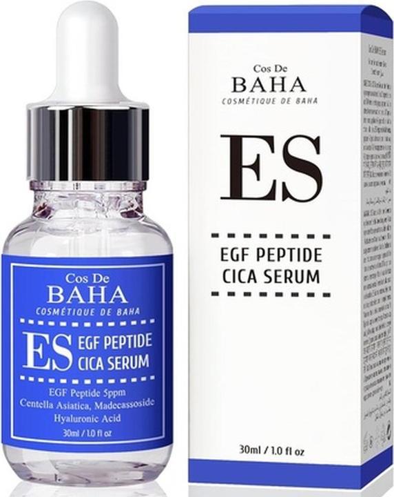 Cos de Baha Egf Peptide-Enriched Facial Serum with Cica Centella Asiatica - Hydrating