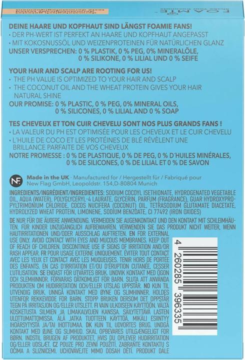 Actual product image Foamie Shake Your Coconuts Solid Shampoo (80 ml, Solid shampoo)