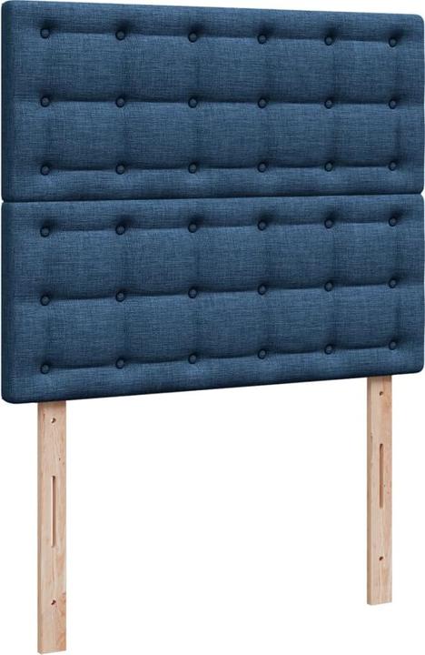 Produktbild vidaXL Bo x springbett mit Matratze 120 x 200 cm Stoff (120 x 200 cm)