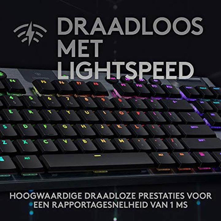 Actual product image Logitech G Gaming G915 TKL (Eng. Int., Wireless)