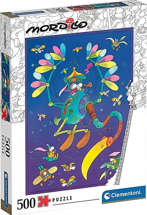 Immagine prodotto Clementoni Puzzle Mordillo Il Viaggio g (500 pezzi)