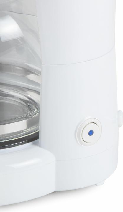 Actual product image Domo CAFETIÈRE BLANCHE DO730K 900W 1,5L 12 CUPS PORTE-FILTRE AMOVIBLE ARRÊT AUTOMATIQUE