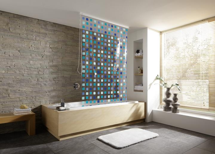 Actual product image Kleine Wolke Shower roller blind (128 x 240 cm)