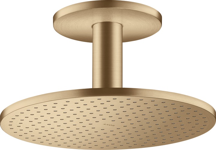 Produktbild Axor Kopfbrause 300 1jet Deckenmontage brushed bronze (19 l/min)