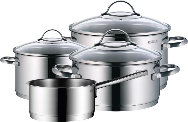 Actual product image WMF Induction saucepan set 4-piece glass lid Provence Plus (24 cm, Pot, Stainless steel)
