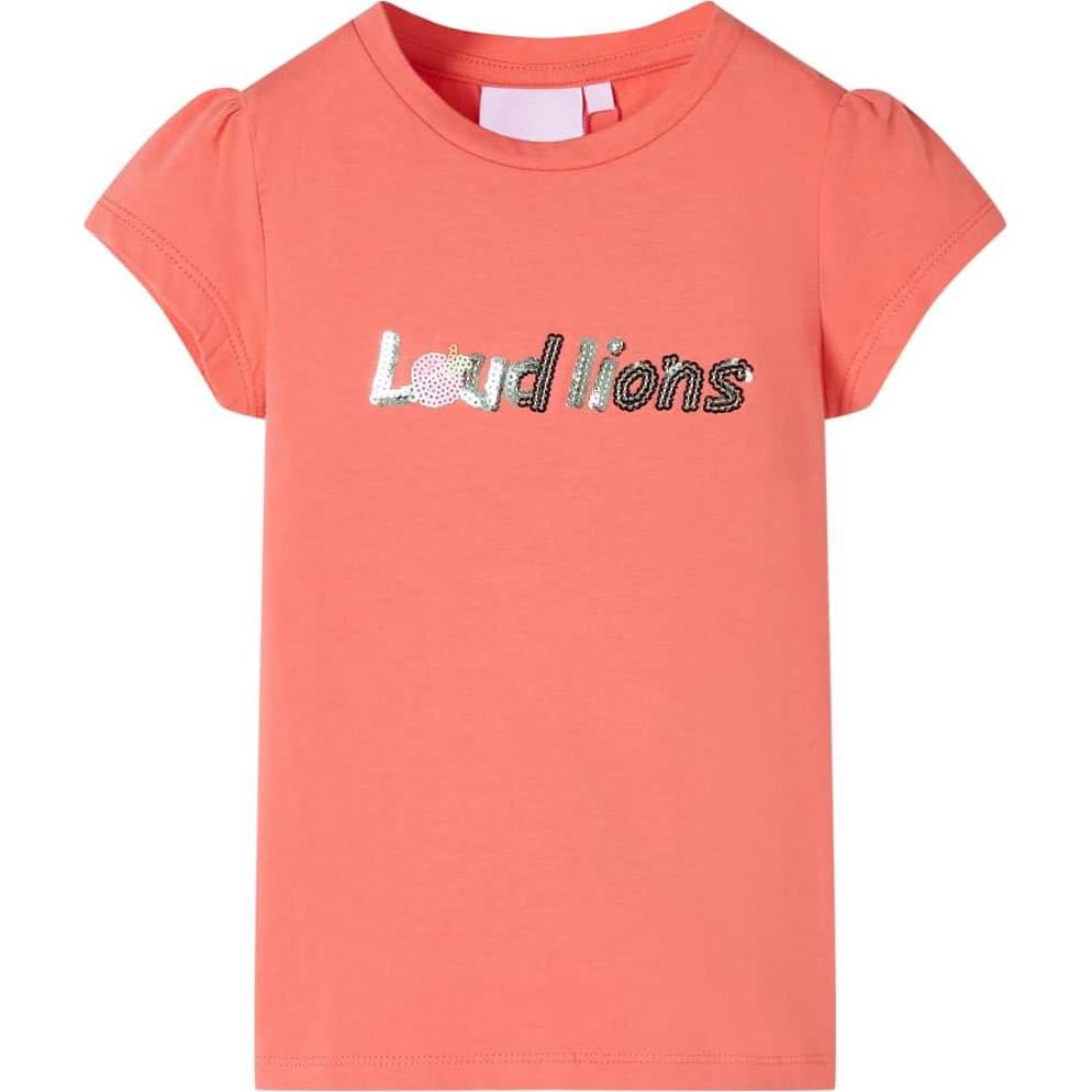 VidaXL, Jungen, Shirt, Izidor, Orange, (128)