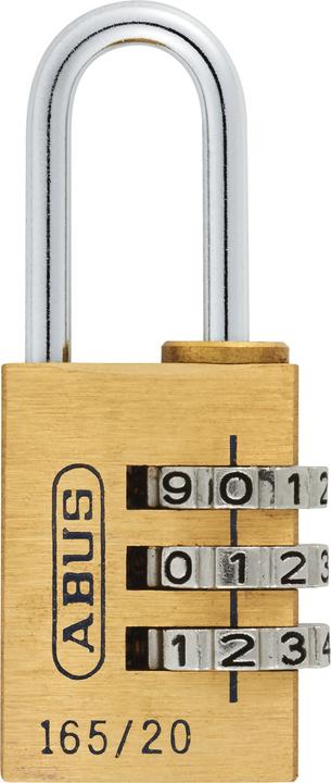 Produktbild Abus 165/20 with Lock-Tag Combination Padlock