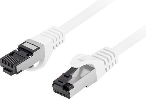 Produktbild Lanberg Patchkabel CAT.8.1 S/FTP LSZH CU 1,0m Fluke Zert. wss (S/FTP, CAT8.1, 1 m)