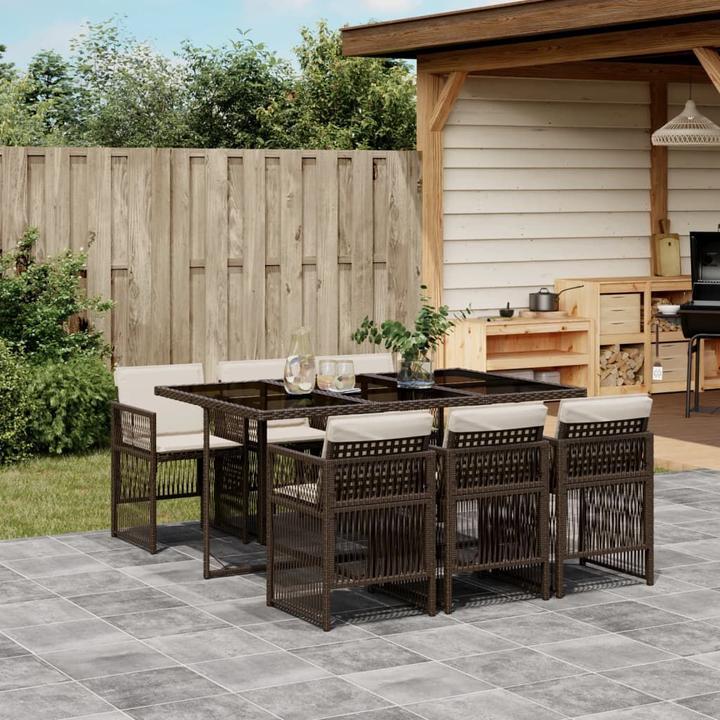 Actual product image vidaXL Garten Essgruppe (165 x 106 x 73 cm)