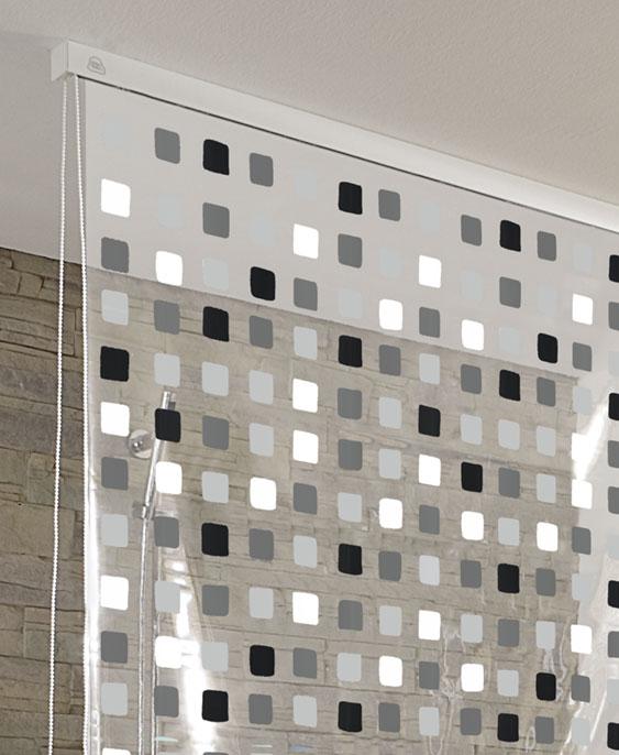 Kleine Wolke Tenda a rullo per doccia ad angolo