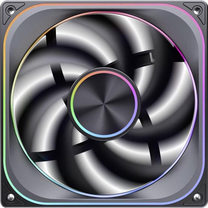 Actual product image Jonsbo ZA-140B PWM-Lüfter, ARGB - 140mm, schwarz (140 mm, 1x)