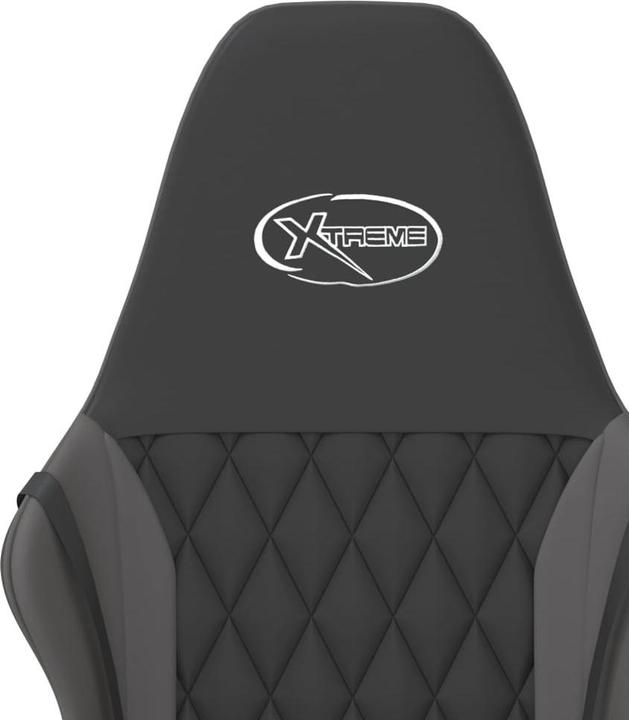 Image du produit vidaXL Gaming-Stuhl mit Massagefunktion Schwarz und Grau