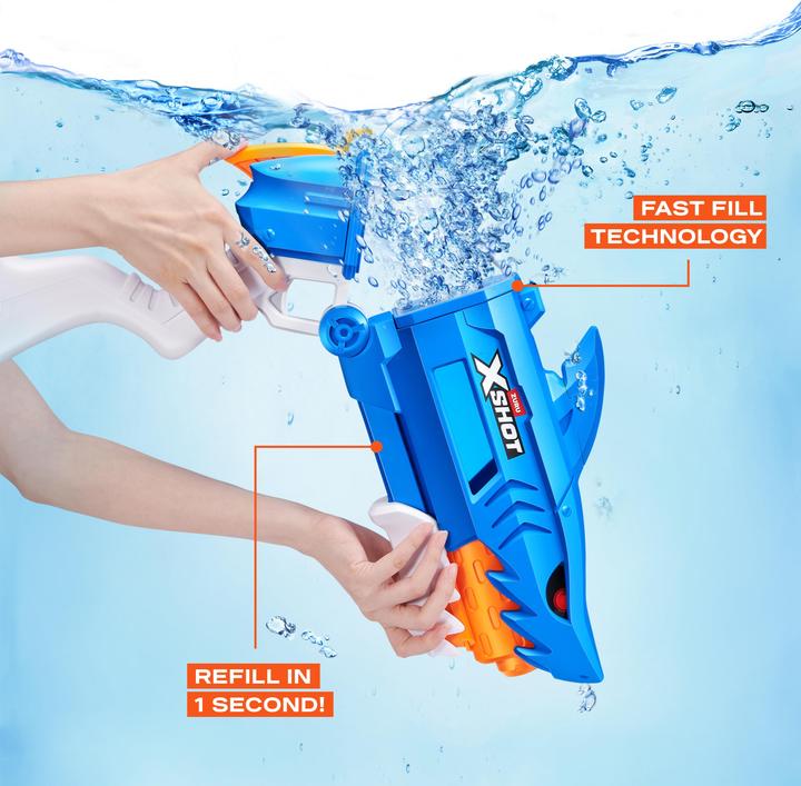 Produktbild Xshot Water ZURU - Fast-Fill Shark Attack