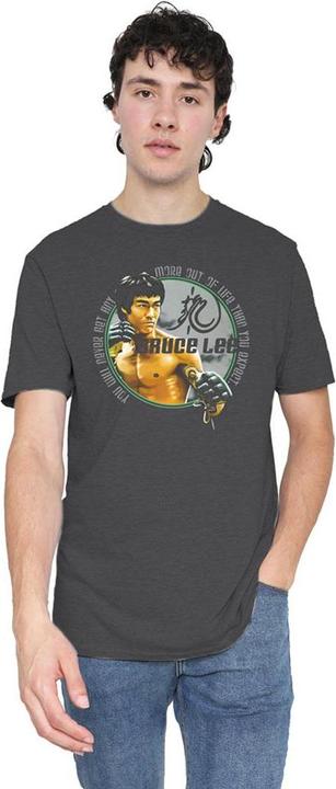 Produktbild Bruce Lee Expectations TShirt meliert (M)