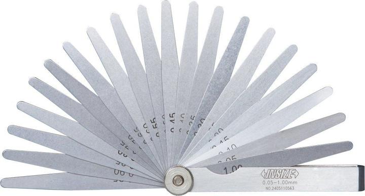 Actual product image Insize Feeler gauge MWSB 0.05-1.0 L=100 (4602-20)