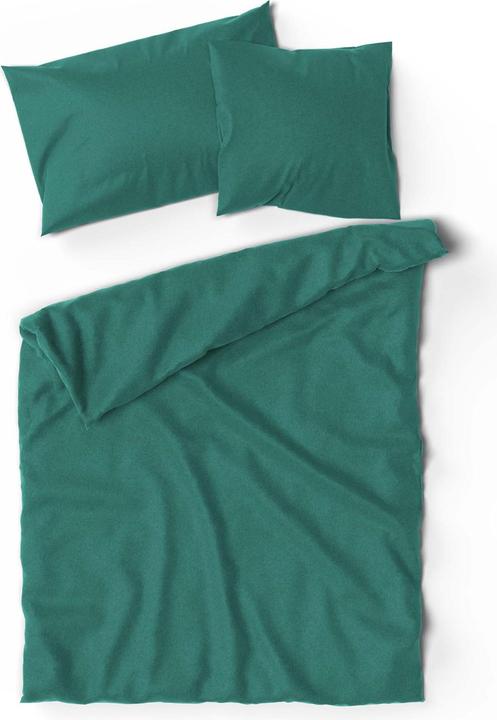 Produktbild Lotus Bettwaren Bettwäsche Flanell uni (Duvetbezug, 160 x 240 cm)