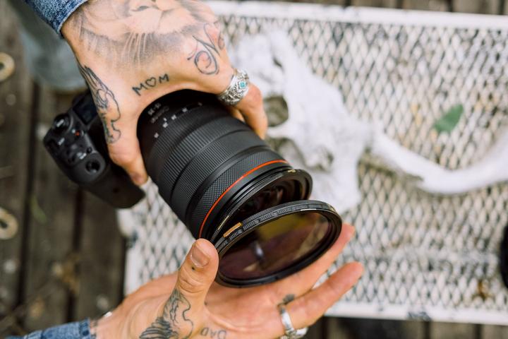 Produktbild PolarPro Helix Thread Plate – 72 mm – McKinnon Edition (72 mm, Polarisationsfilter, 72.72 mm)