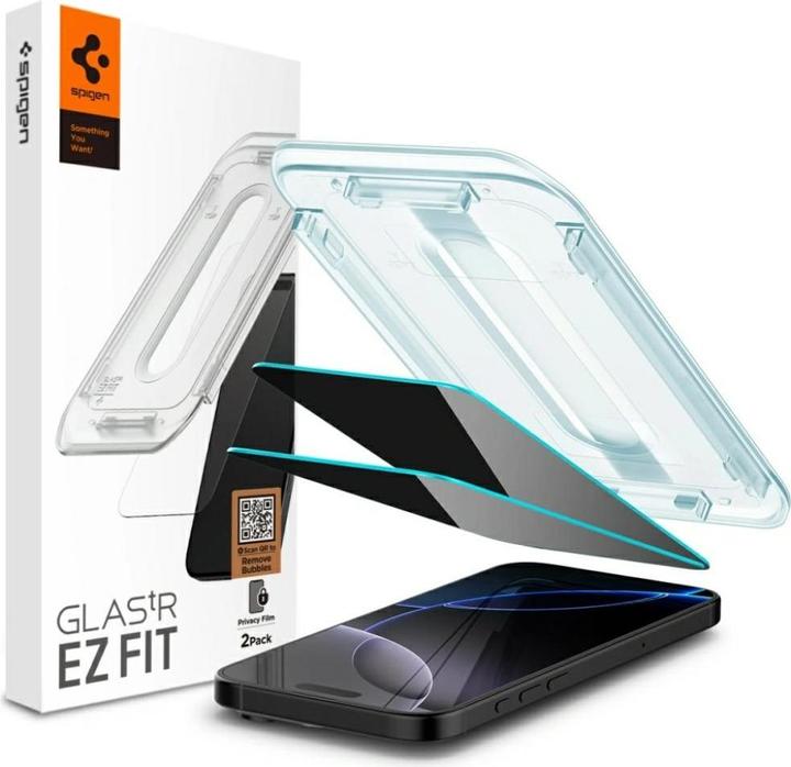 Image du produit Spigen Glas.tR Ez Fit (2 pcs, Apple iPhone 16 Pro)