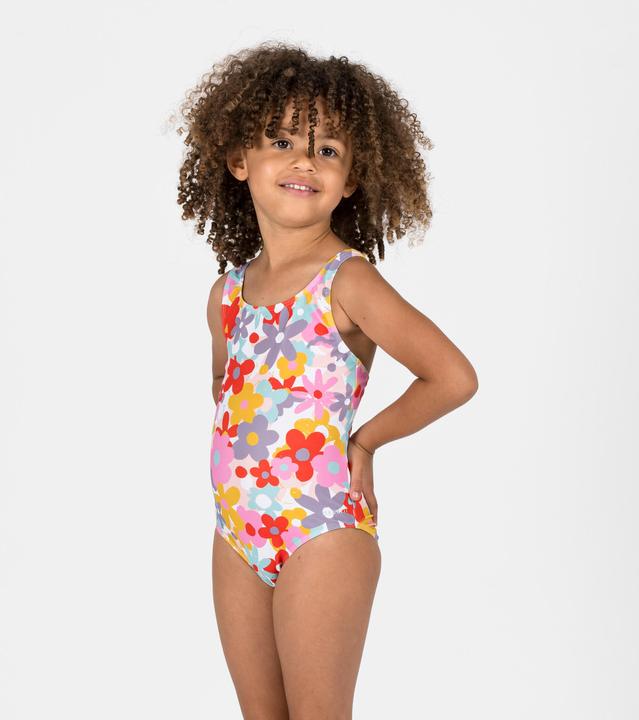 Produktbild Nabaiji Badeanzug Baby/Mädchen - Print Blumen rot (80)