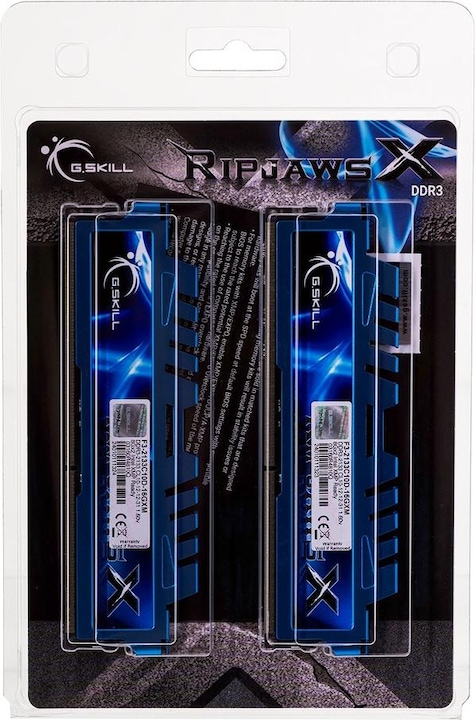 Produktbild G.Skill RipjawsX (2 x 8GB, 2133 MHz, DDR3-RAM, DIMM)