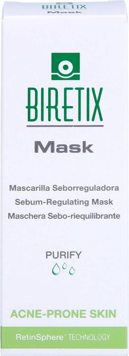 Actual product image Biretix Mask sebum regulating mask acne gel, 25 ml face mask (25 ml)