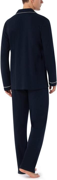 Produktbild Schiesser Pyjama "Fine Interlock" marine (S)