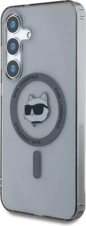 Image du produit Karl Lagerfeld Etui Button Choupette Head Printed Logo MagSafe Samsung Galaxy S25 Plus czarny (Samsung Galaxy S25)