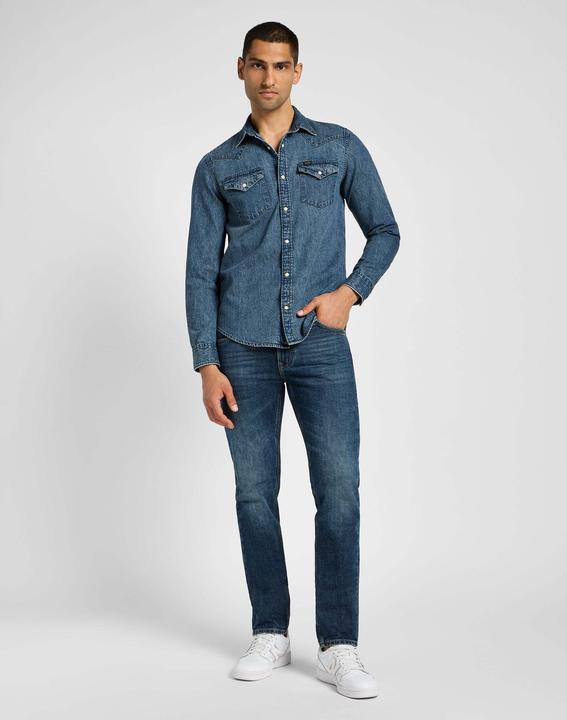 Immagine prodotto Lee Camicia in denim Camicia western regolare (S)