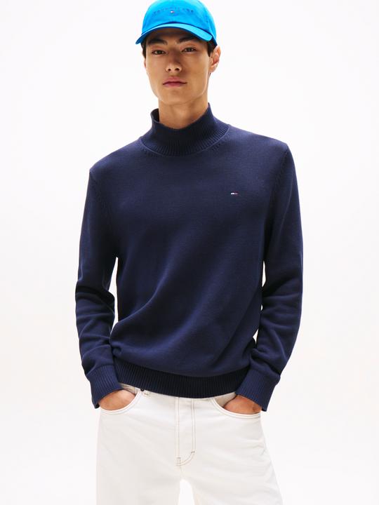 Actual product image Tommy Jeans Slim Essential Roll Neck Sweat Pullover (XS)