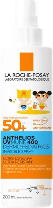 La Roche Posay ROCHE POSAY Anthelios DP Invi Spr UV SPF50+ 200 ml (Zonnebrandspray, SPF 50+, 200 ml, 237 g)